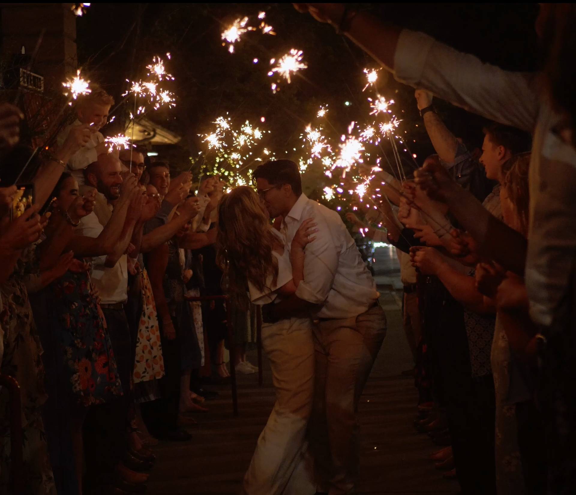 A full wedding day captured on film